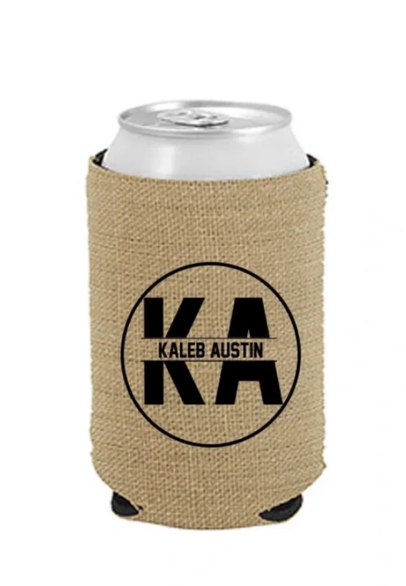One of the products sold by Kaleb Austin is Koozie